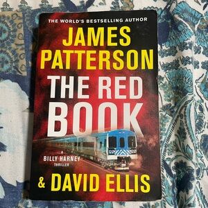 James Patterson & David Ellis "The Red Book" Paperback - Red & Yellow Cover